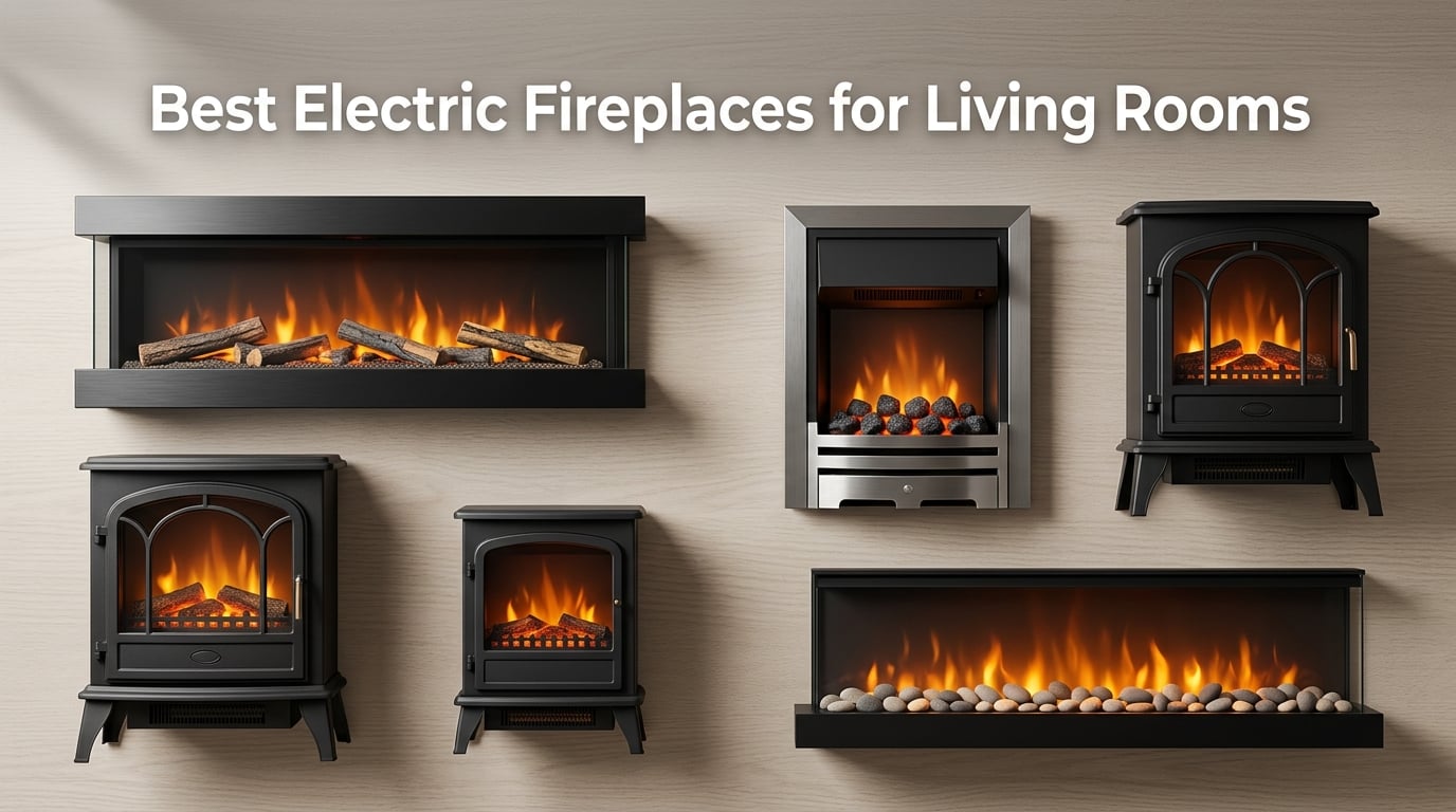 10 Best Electric Fireplaces for Living Rooms (October 2026) Tested