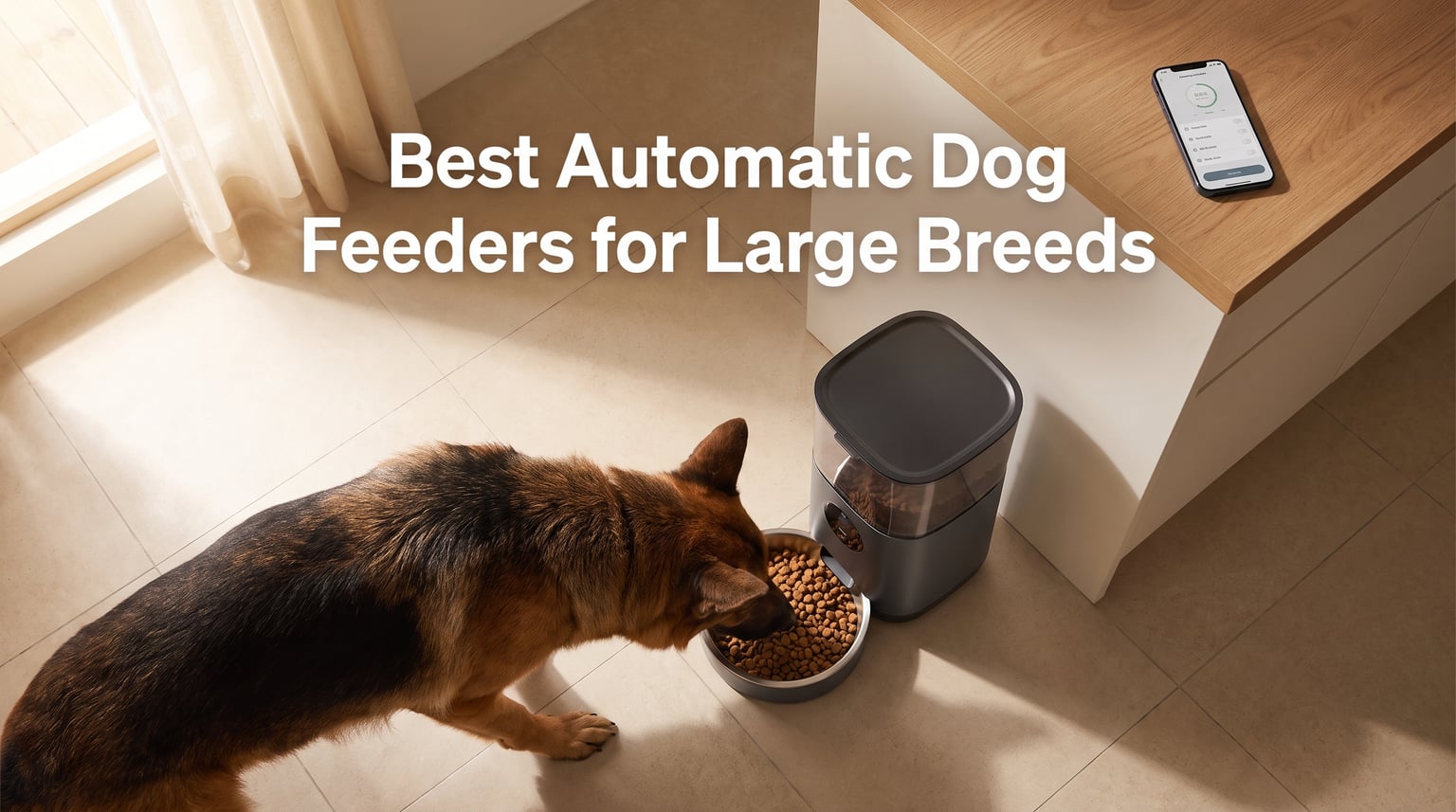 10 Best Automatic Dog Feeders for Large Breeds (September 2026)