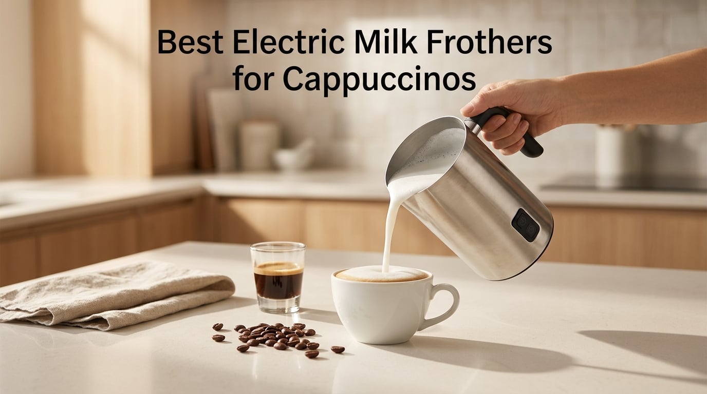10 Best Electric Milk Frothers for Cappuccinos (October 2026)