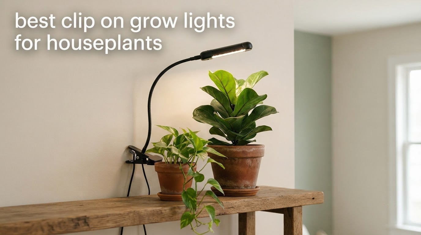 12 Best Clip On Grow Lights for Houseplants (October 2026)