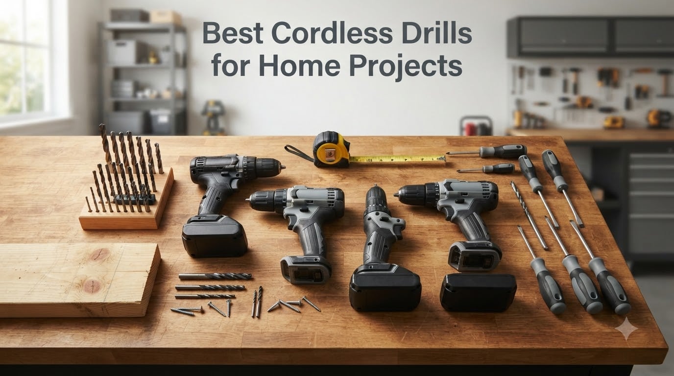8 Best Cordless Drills for Home Projects (September 2026) Tested