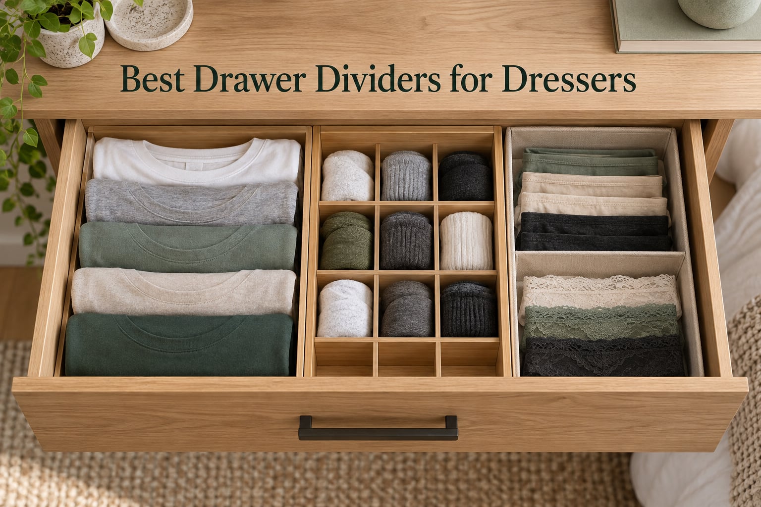 Best Drawer Dividers for Dressers