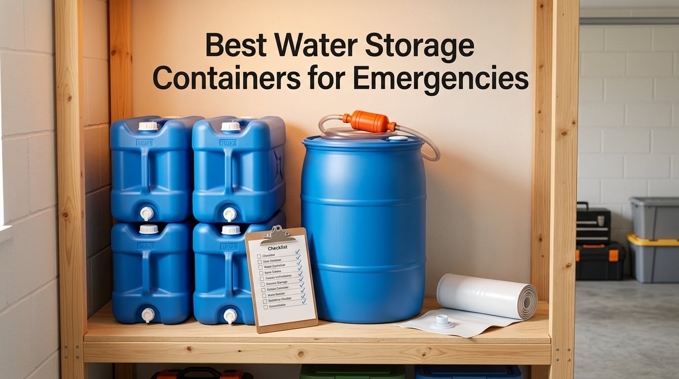 10 Best Water Storage Containers for Emergencies (September 2026)