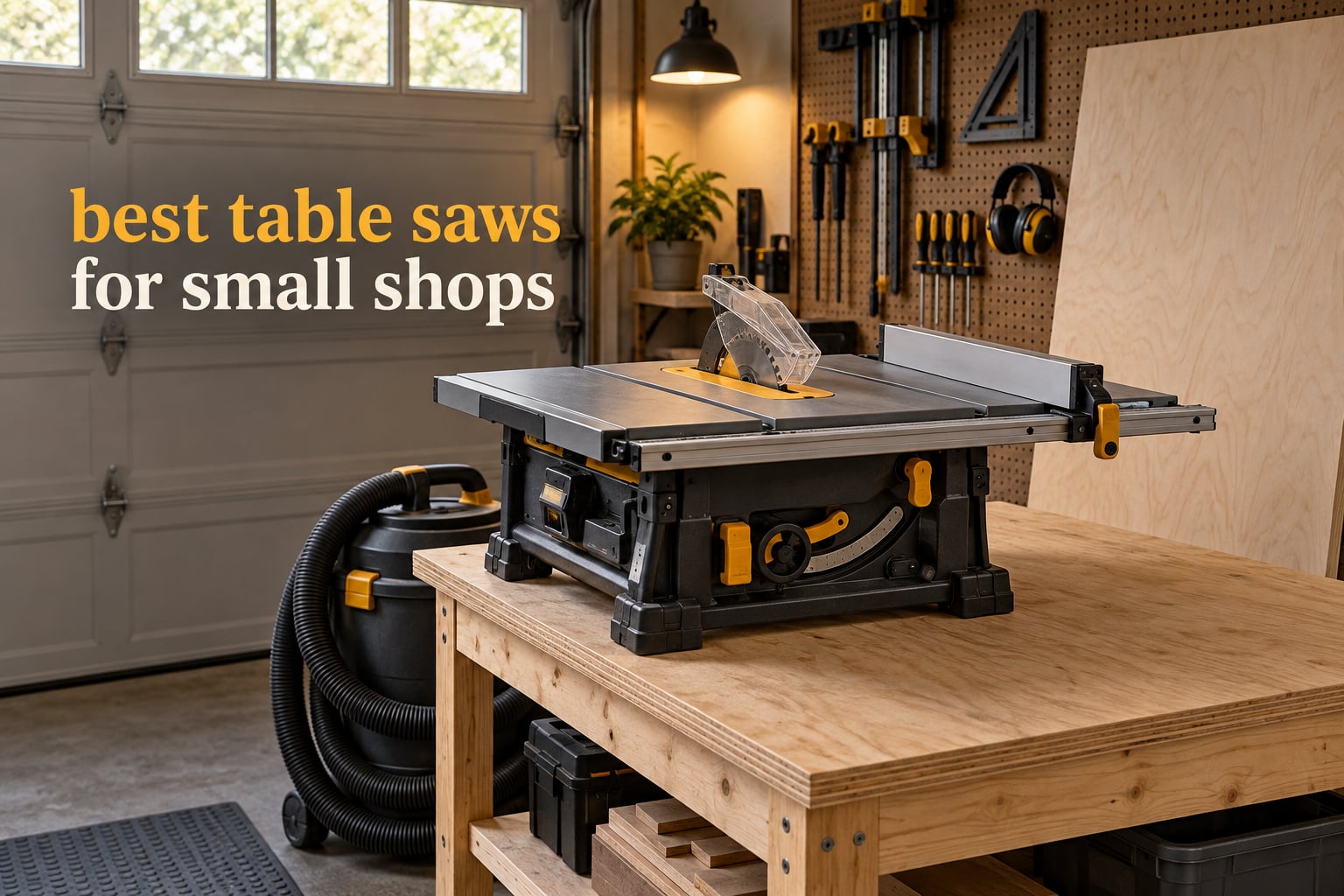 8 Best Table Saws for Small Shops (October 2026) Guide