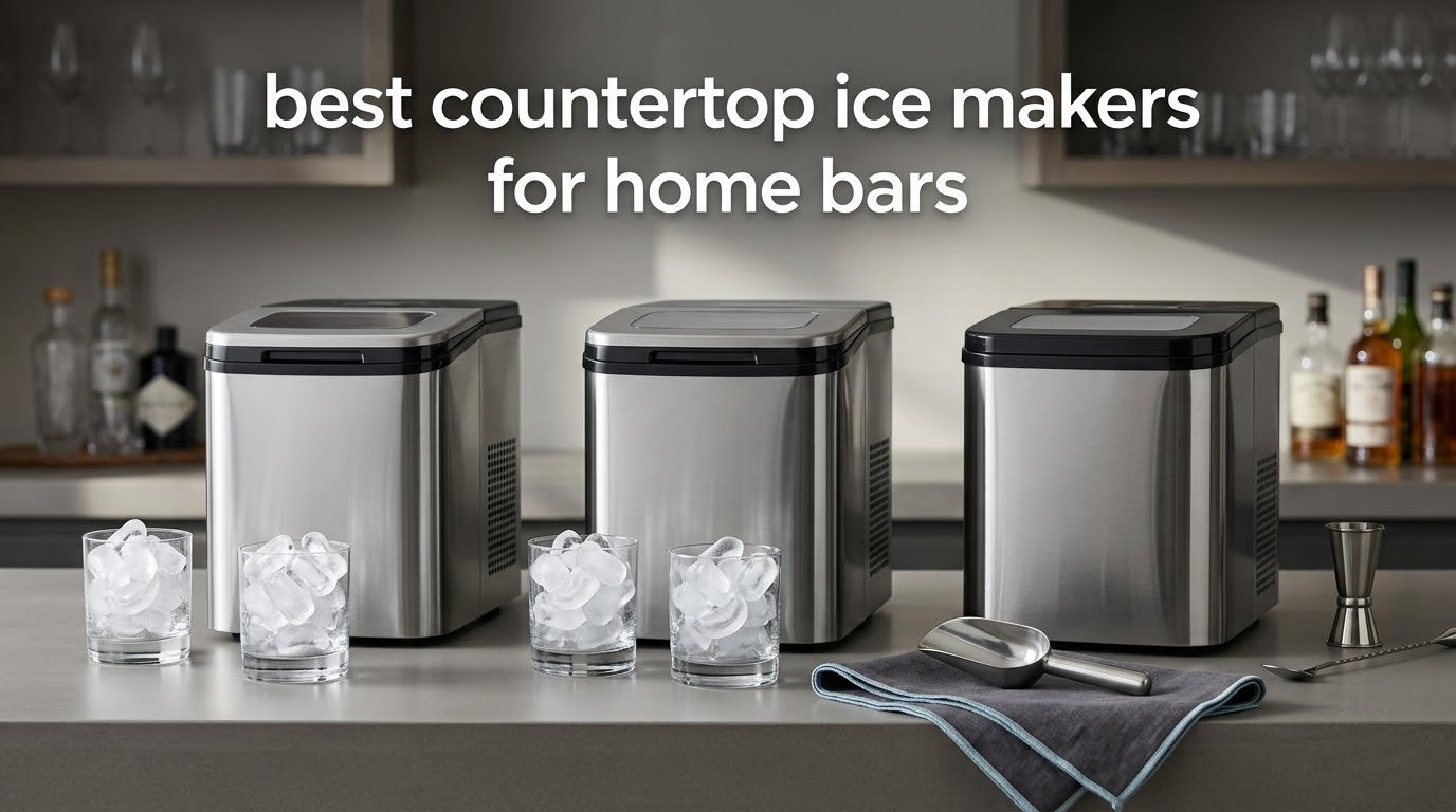 8 Best Countertop Ice Makers for Home Bars (October 2026)