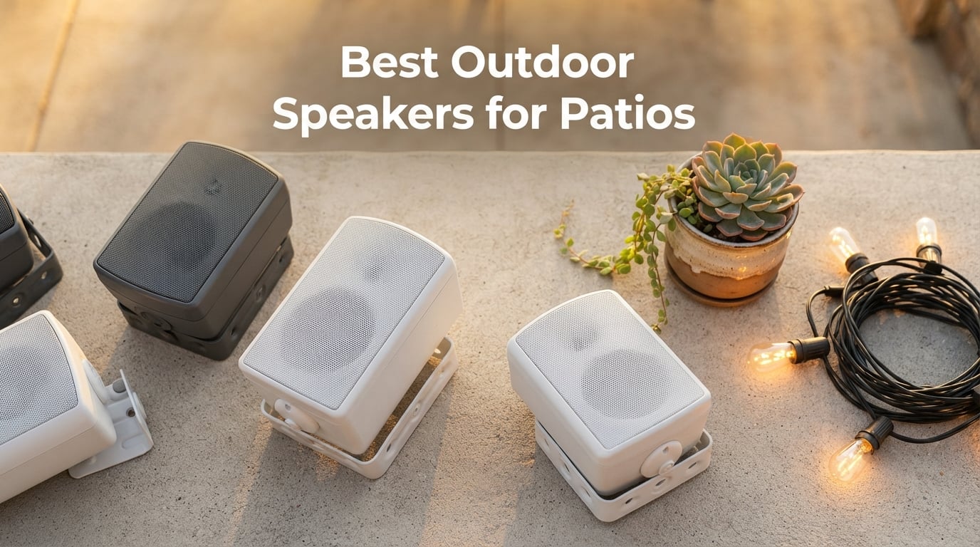 10 Best Outdoor Speakers for Patios (September 2026)