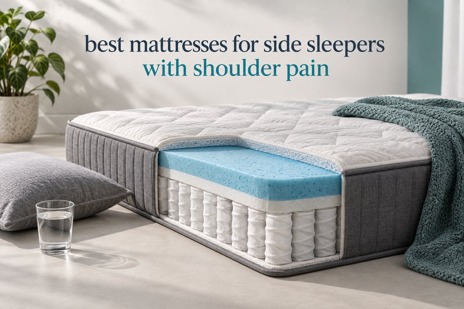 8 Best Mattresses for Side Sleepers: Shoulder Pain (October 2026)