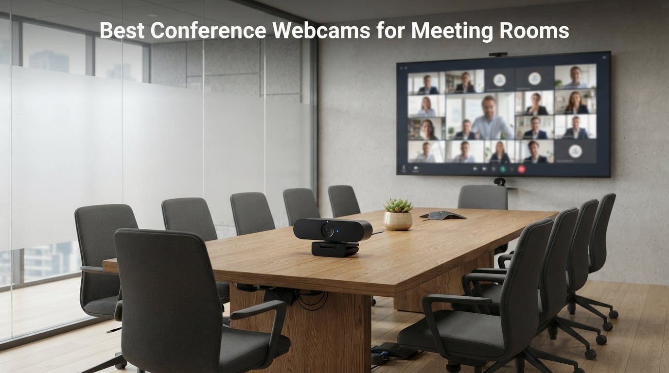 8 Best Conference Webcams for Meeting Rooms (September 2026)