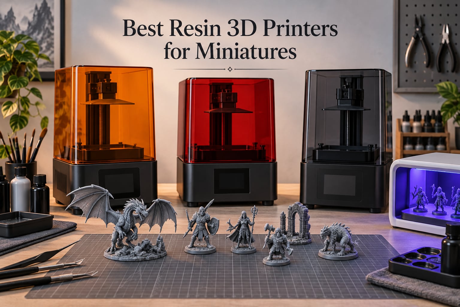8 Best Resin 3D Printers for Miniatures (September 2026) Guide