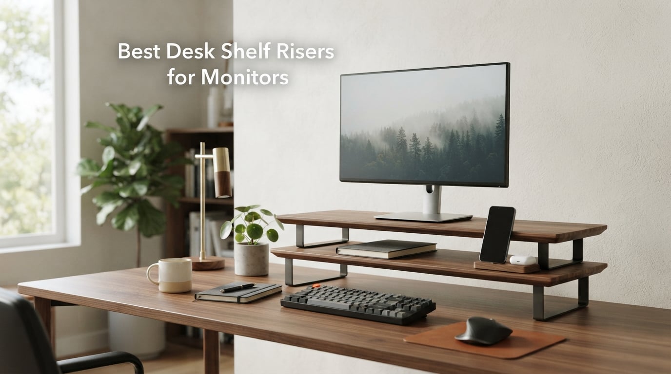 10 Best Desk Shelf Risers for Monitors (September 2026) Tested
