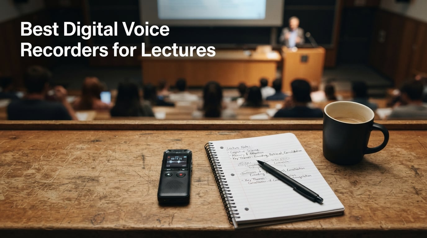 Best Digital Voice Recorders for Lectures