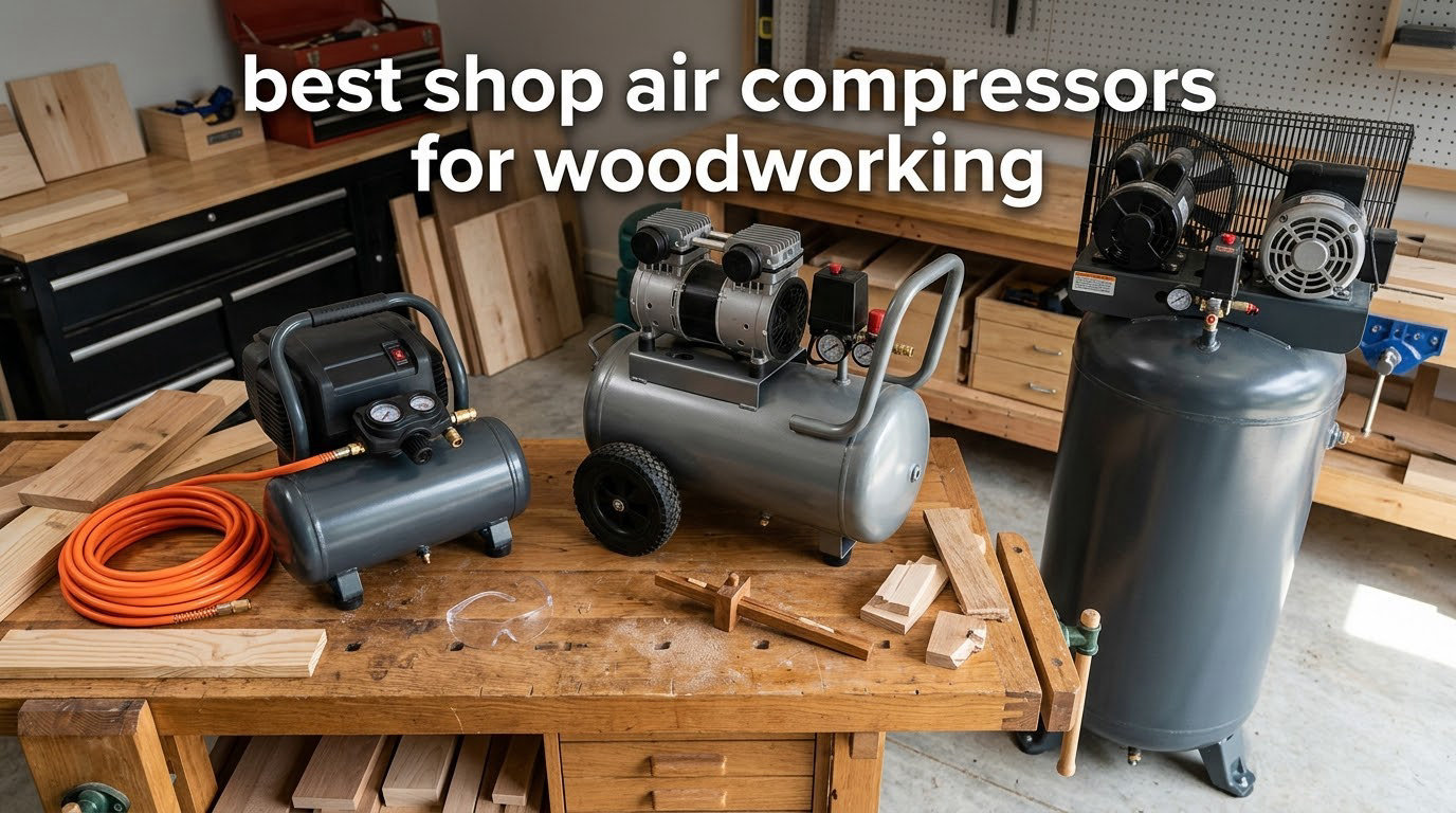 10 Best Shop Air Compressors for Woodworking (October 2026)