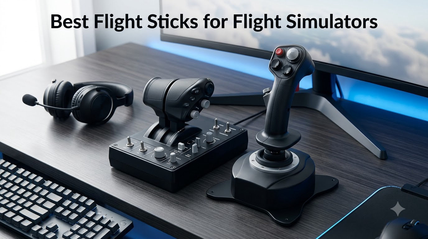 10 Best Flight Sticks for Flight Simulators (September 2026) Tested