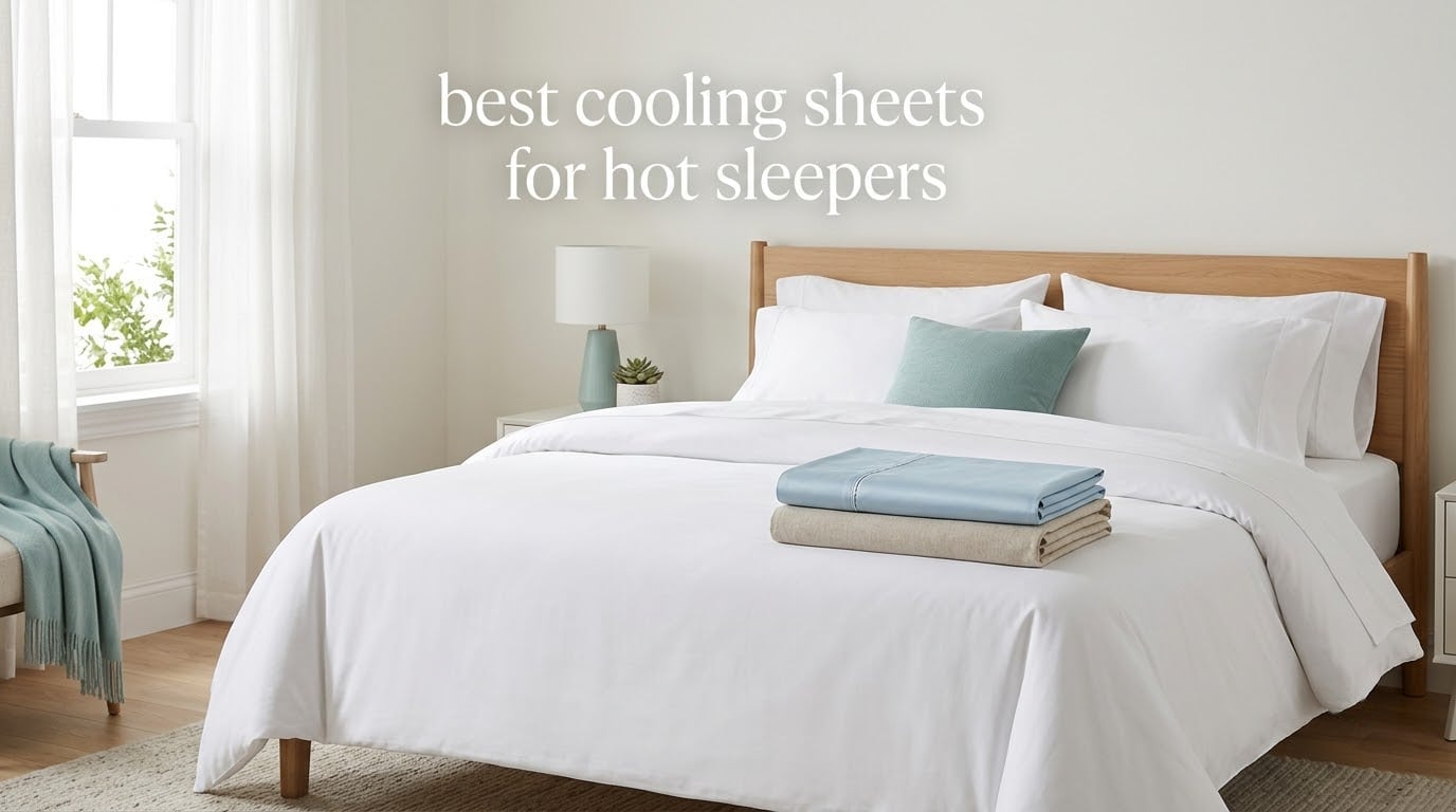 10 Best Cooling Sheets for Hot Sleepers (October 2026) Tested