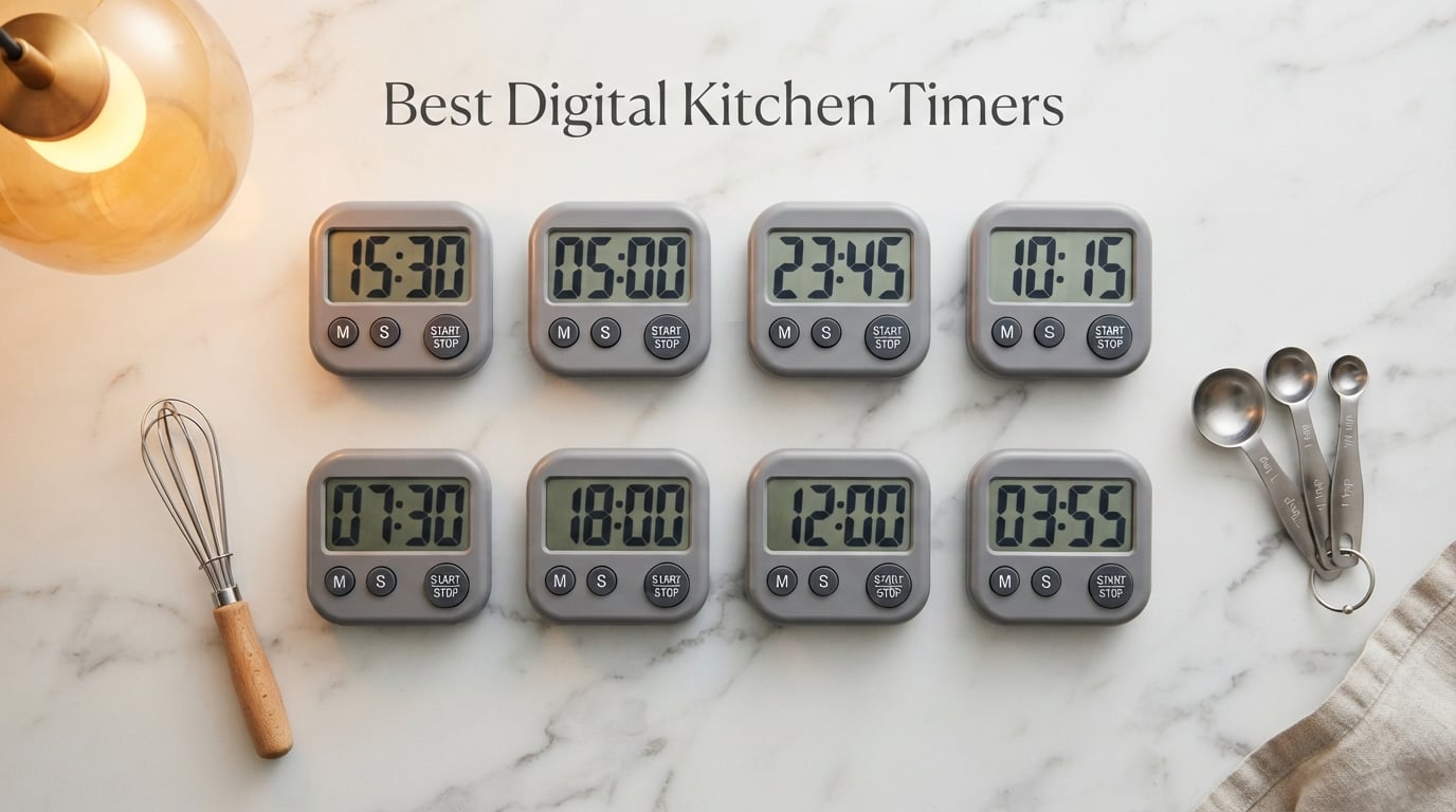 8 Best Digital Kitchen Timers (October 2026) Tested & Reviewed