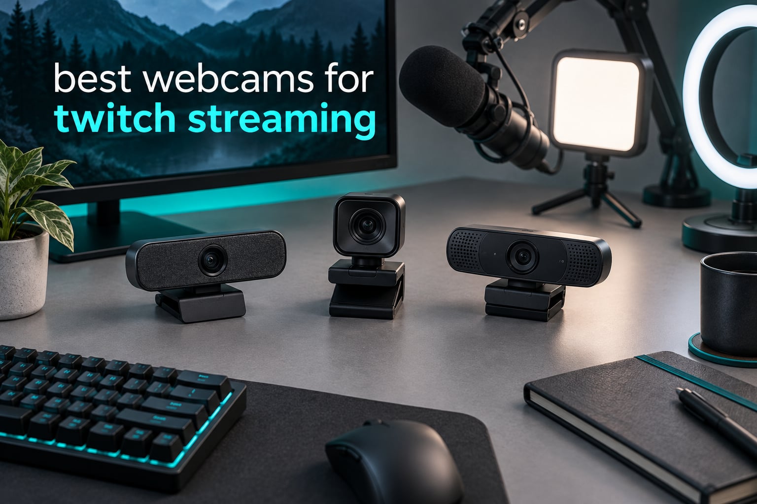 12 Best Webcams for Twitch Streaming (October 2026)