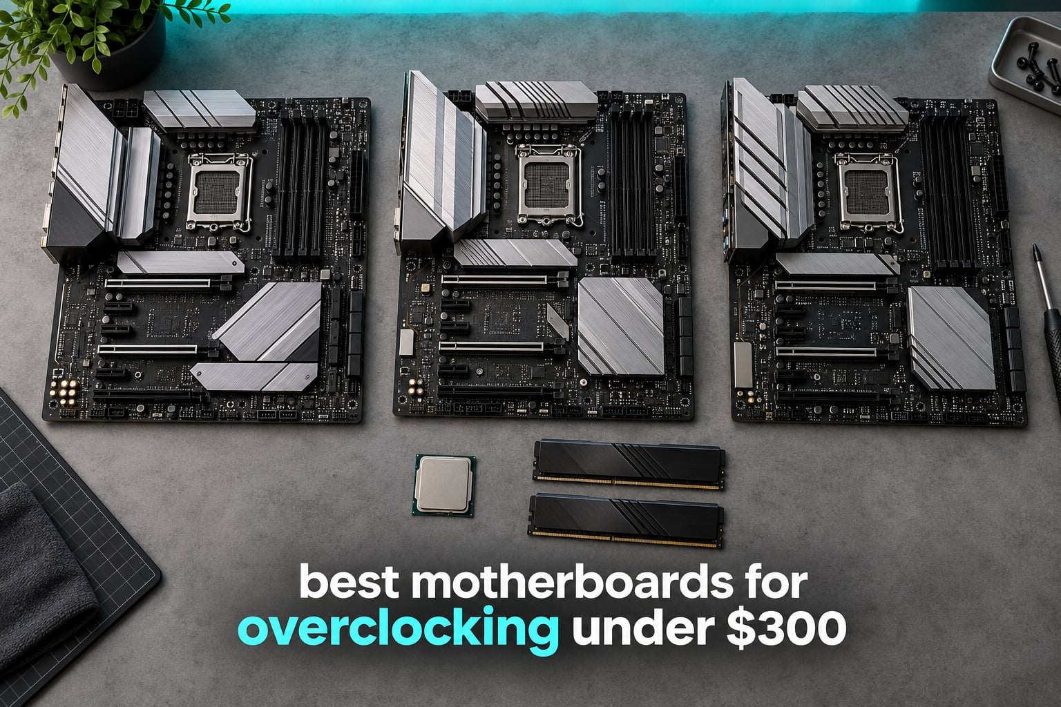 8 Best Motherboards for Overclocking Under $300 (October 2026)
