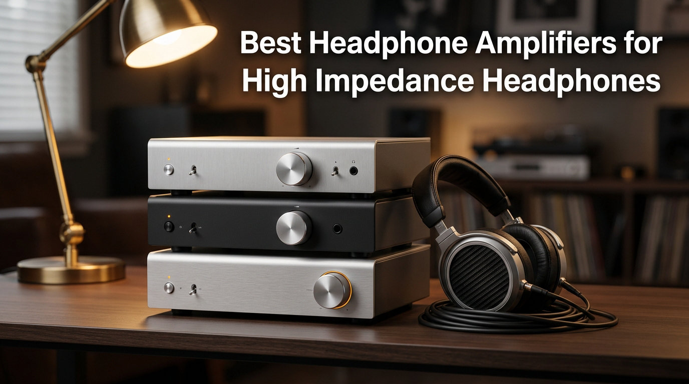 Best Headphone Amplifiers for High Impedance Headphones