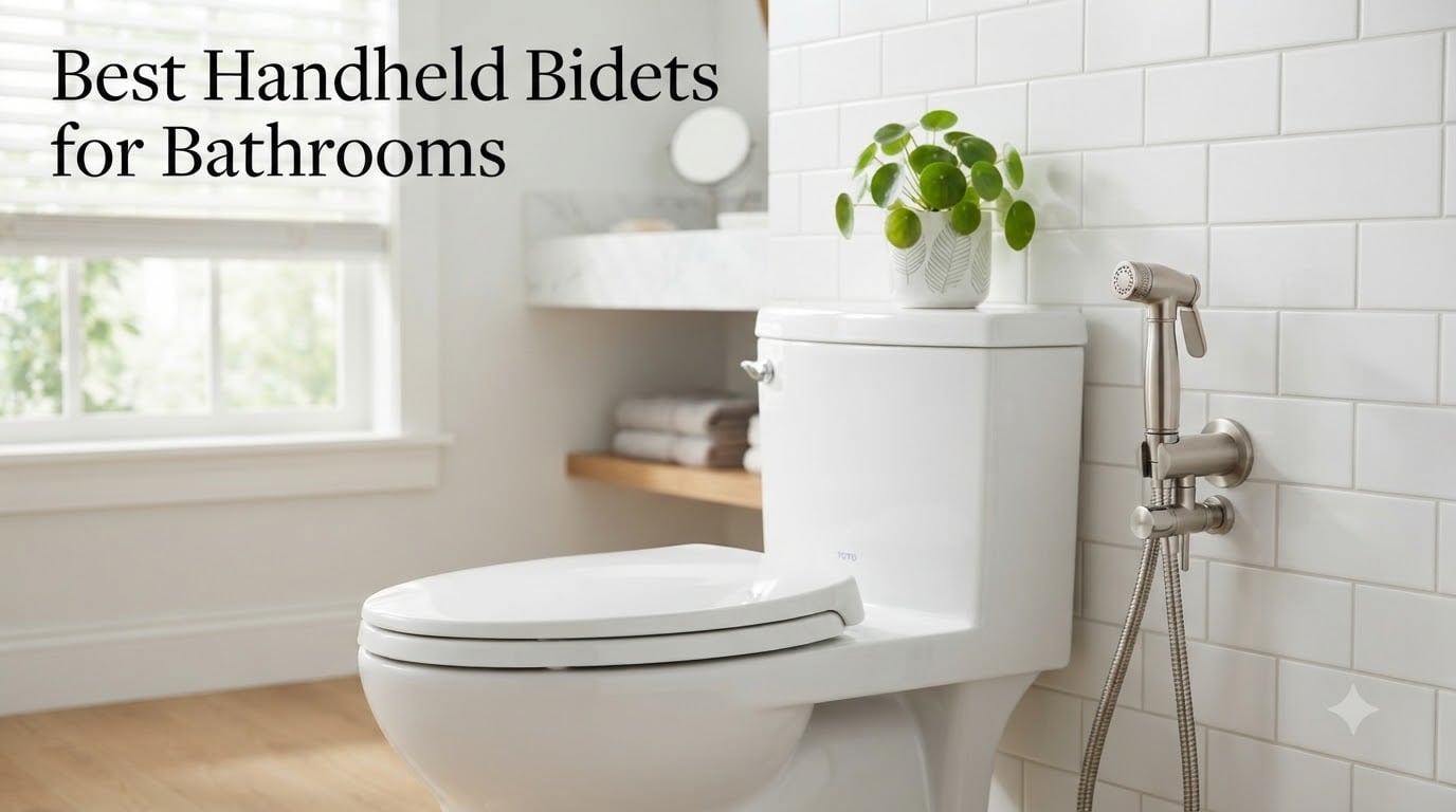 Best Handheld Bidets for Bathrooms