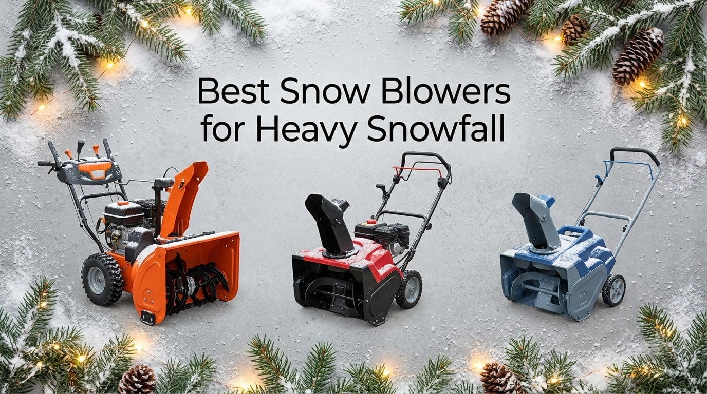8 Best Snow Blowers for Heavy Snowfall (October 2026) Tested