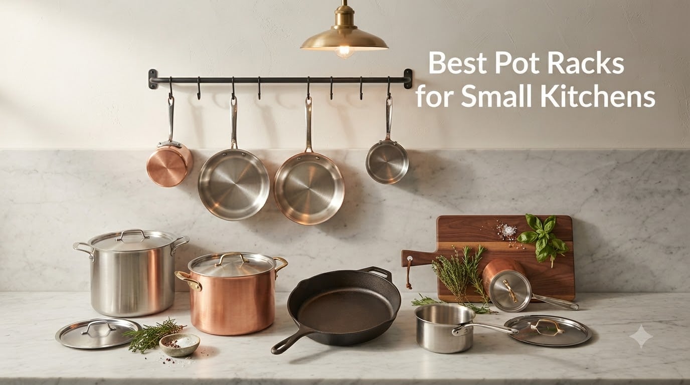 10 Best Pot Racks for Small Kitchens (September 2026) Experts Guide