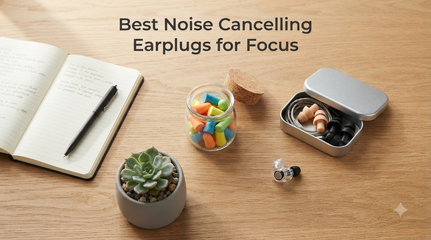 10 Best Noise Cancelling Earplugs for Focus (September 2026)