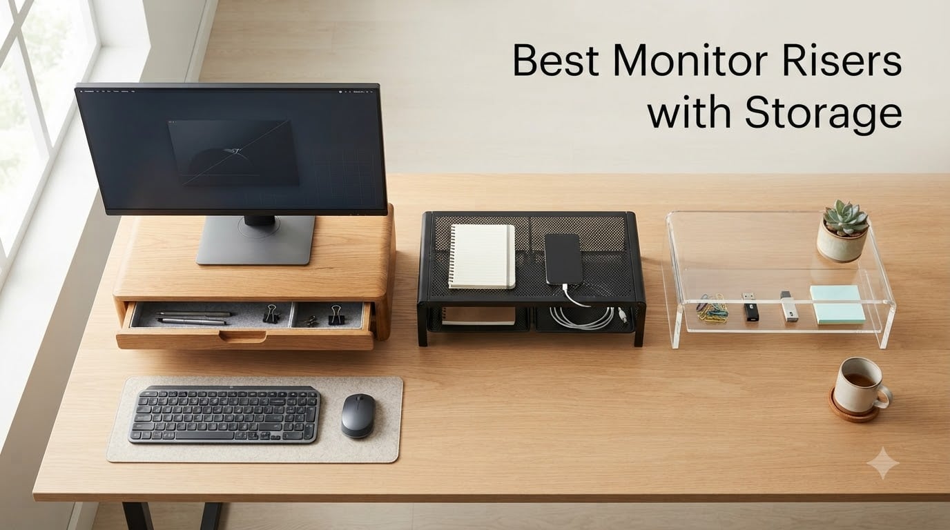10 Best Monitor Risers with Storage October 2026 Tested Picks
