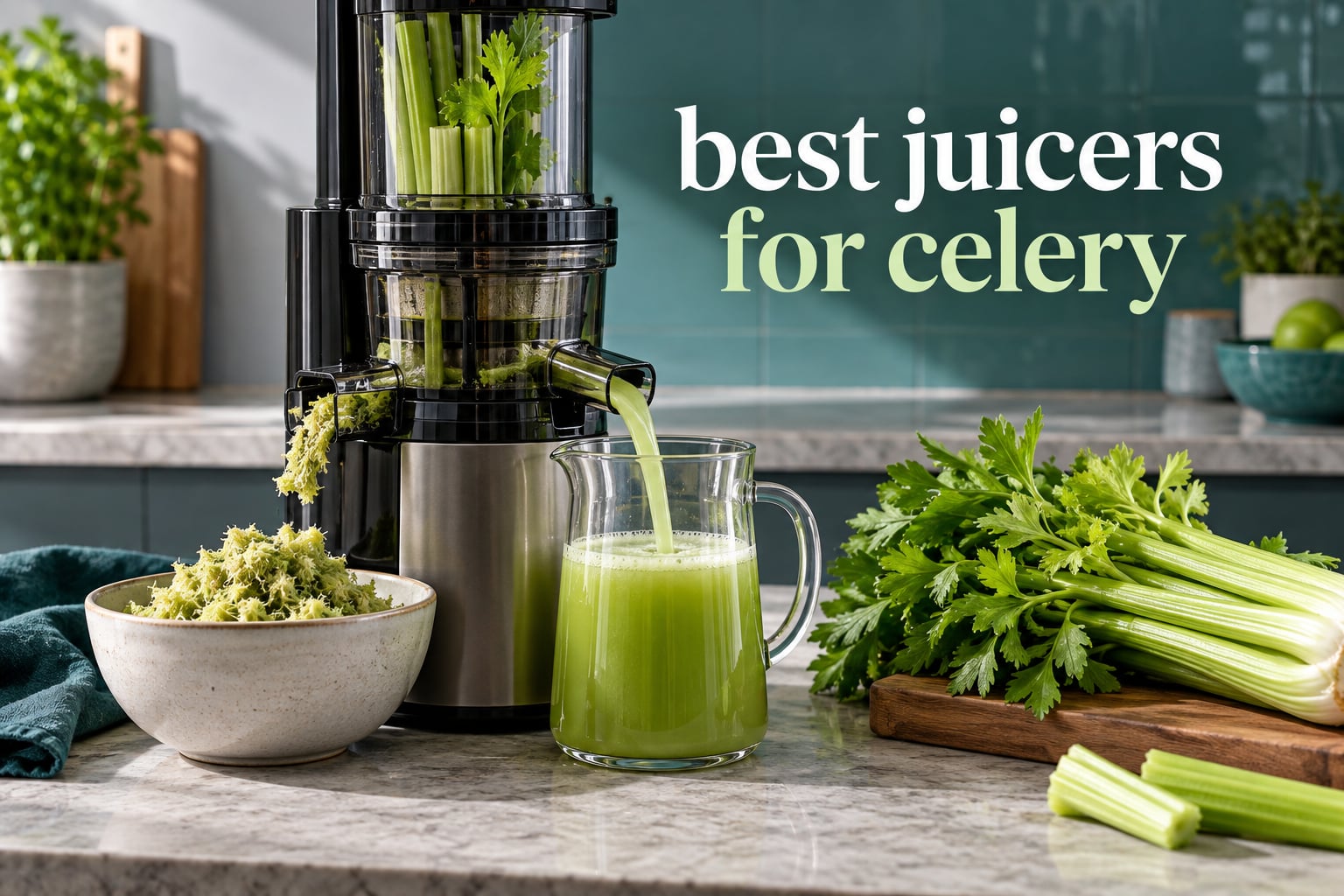 12 Best Juicers for Celery (October 2026) Tested