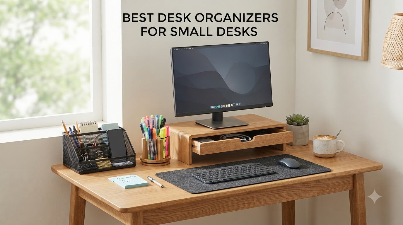Mesh Plastic Riser 10 Best Desk Organizers for Small Desks (September 2026) Tested