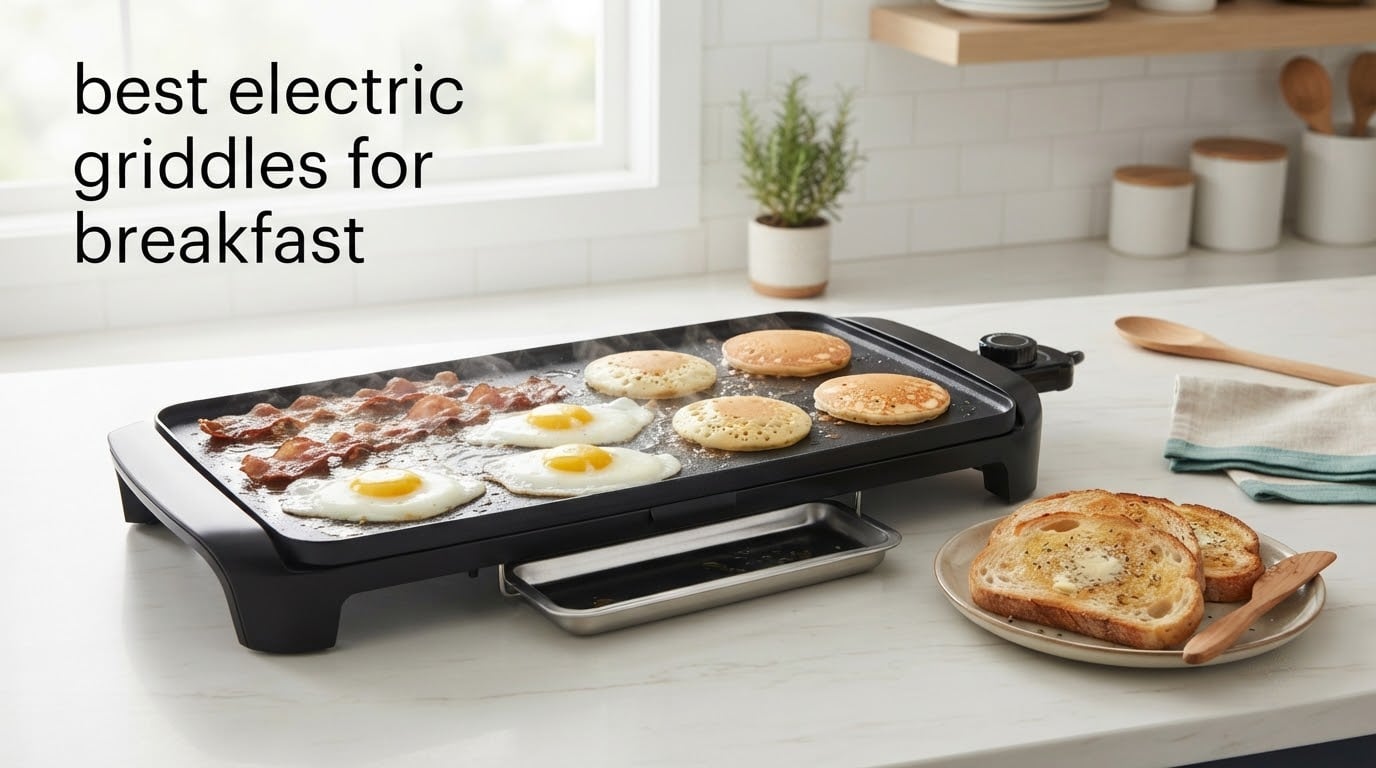 10 Best Electric Griddles for Breakfast (October 2026)