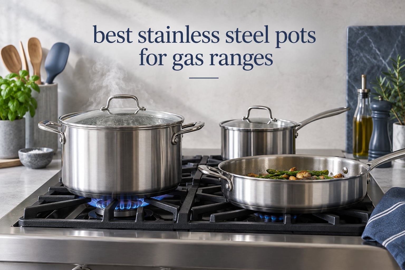 10 Best Stainless Steel Pots for Gas Ranges (October 2026)
