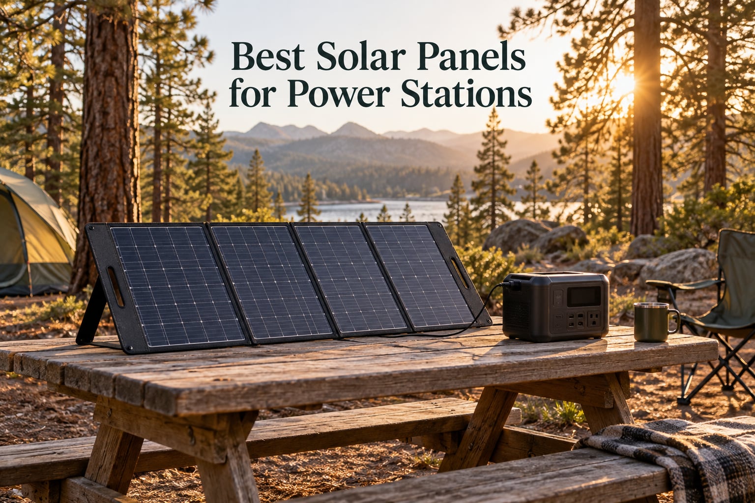 Best Solar Panels for Power Stations
