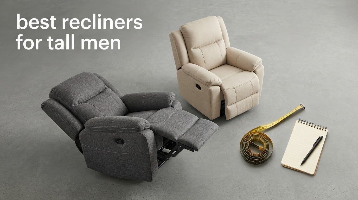 10 Best Recliners for Tall Men (October 2026) Tested for Fit