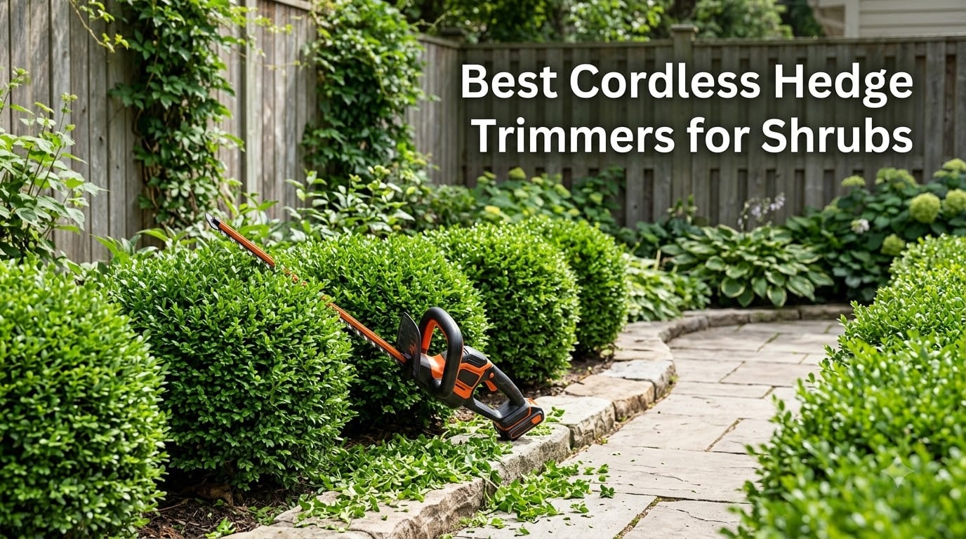 Best Cordless Hedge Trimmers for Shrubs