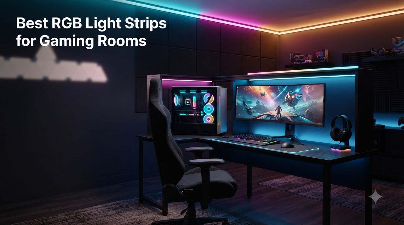 10 Best RGB Light Strips for Gaming Rooms (September 2026)