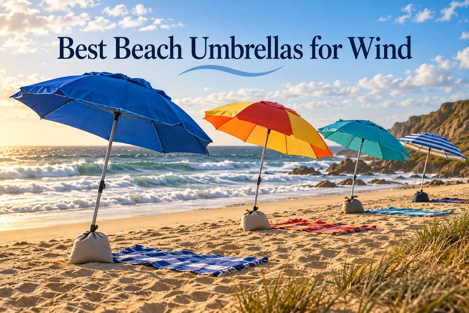 8 Best Beach Umbrellas for Wind (October 2026) Tested