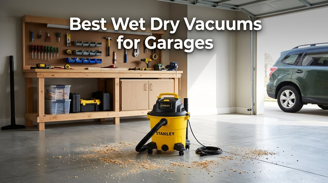 8 Best Wet Dry Vacuums for Garages (September 2026) Expert Tested