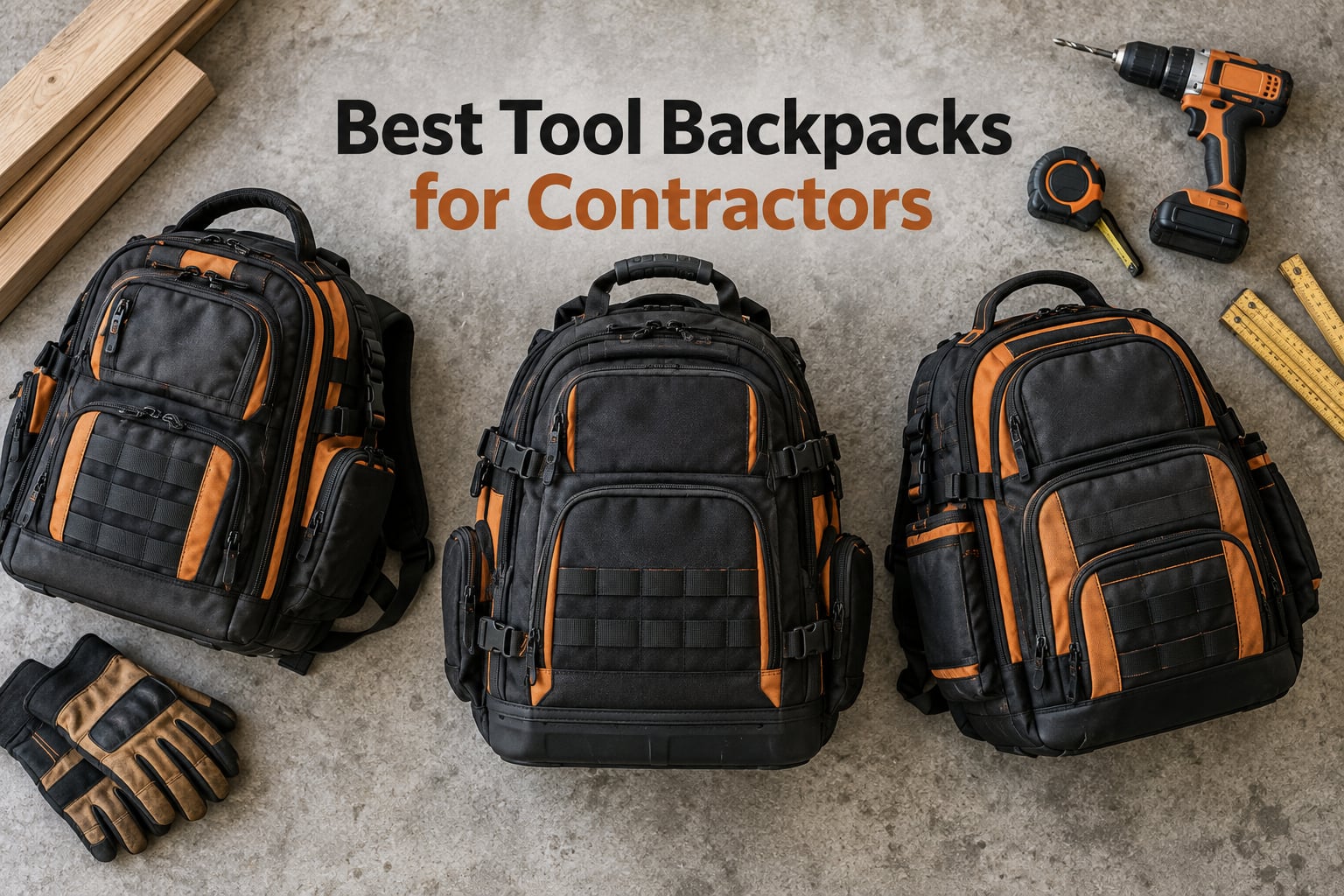 10 Best Tool Backpacks for Contractors (October 2026)