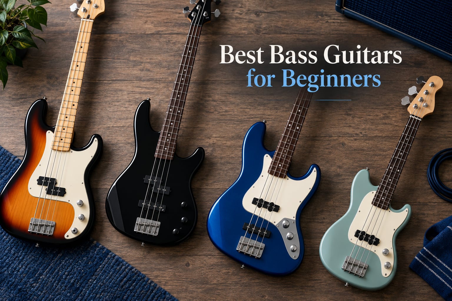 8 Best Bass Guitars for Beginners (October 2026) Tested Picks
