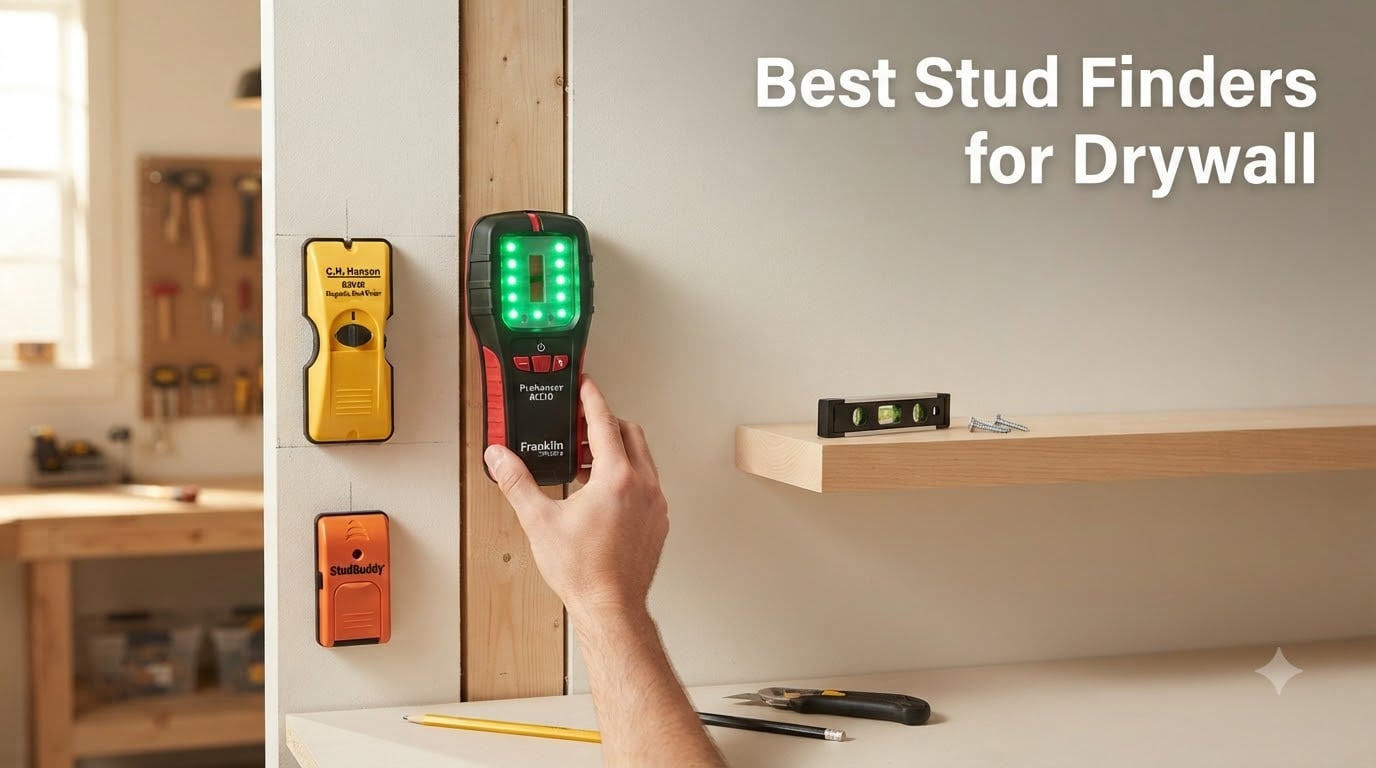 10 Best Stud Finders for Drywall (October 2026) Tested and Ranked