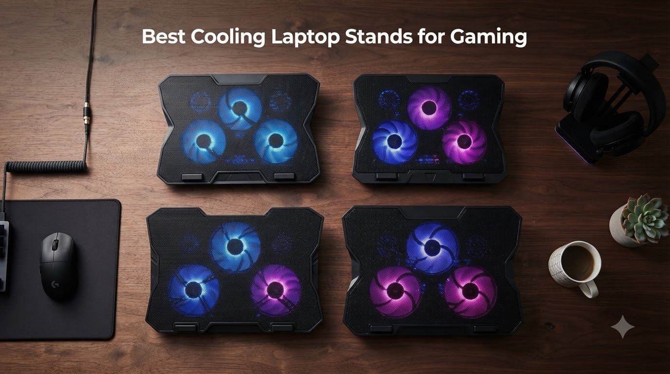 10 Best Cooling Laptop Stands for Gaming (September 2026) Tested