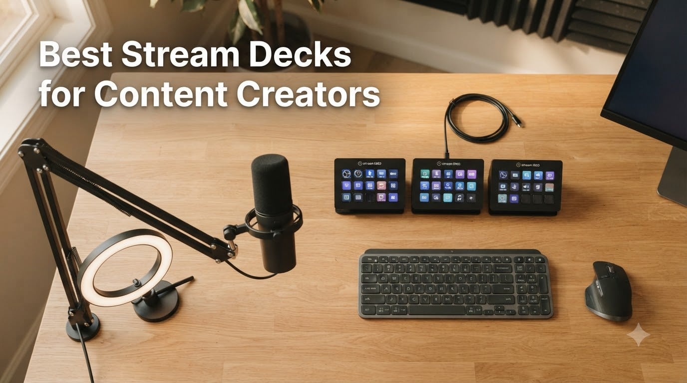 10 Best Stream Decks for Content Creators (October 2026) Tested