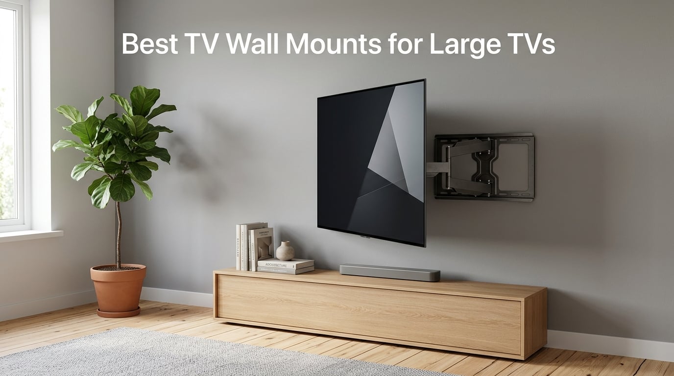 8 Best TV Wall Mounts for Large TVs (October 2026) Tested