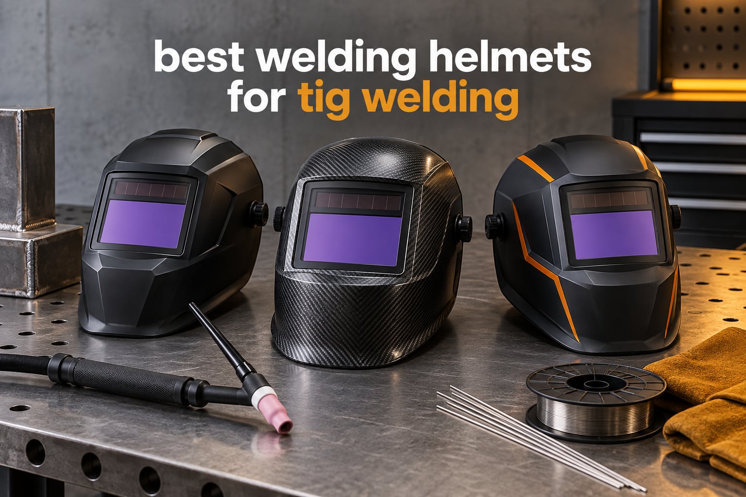 10 Best Welding Helmets for TIG Welding (October 2026)