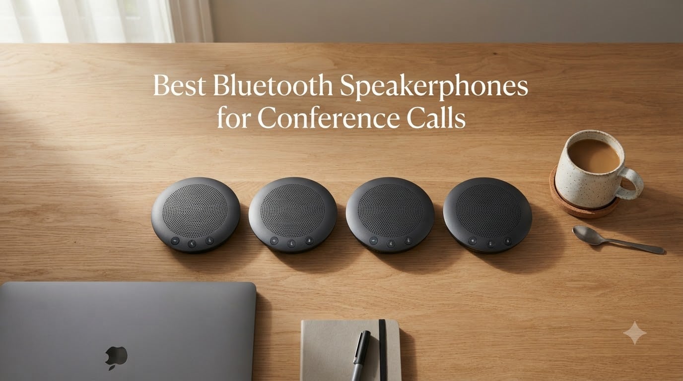 8 Best Bluetooth Speakerphones for Conference Calls (September 2026)