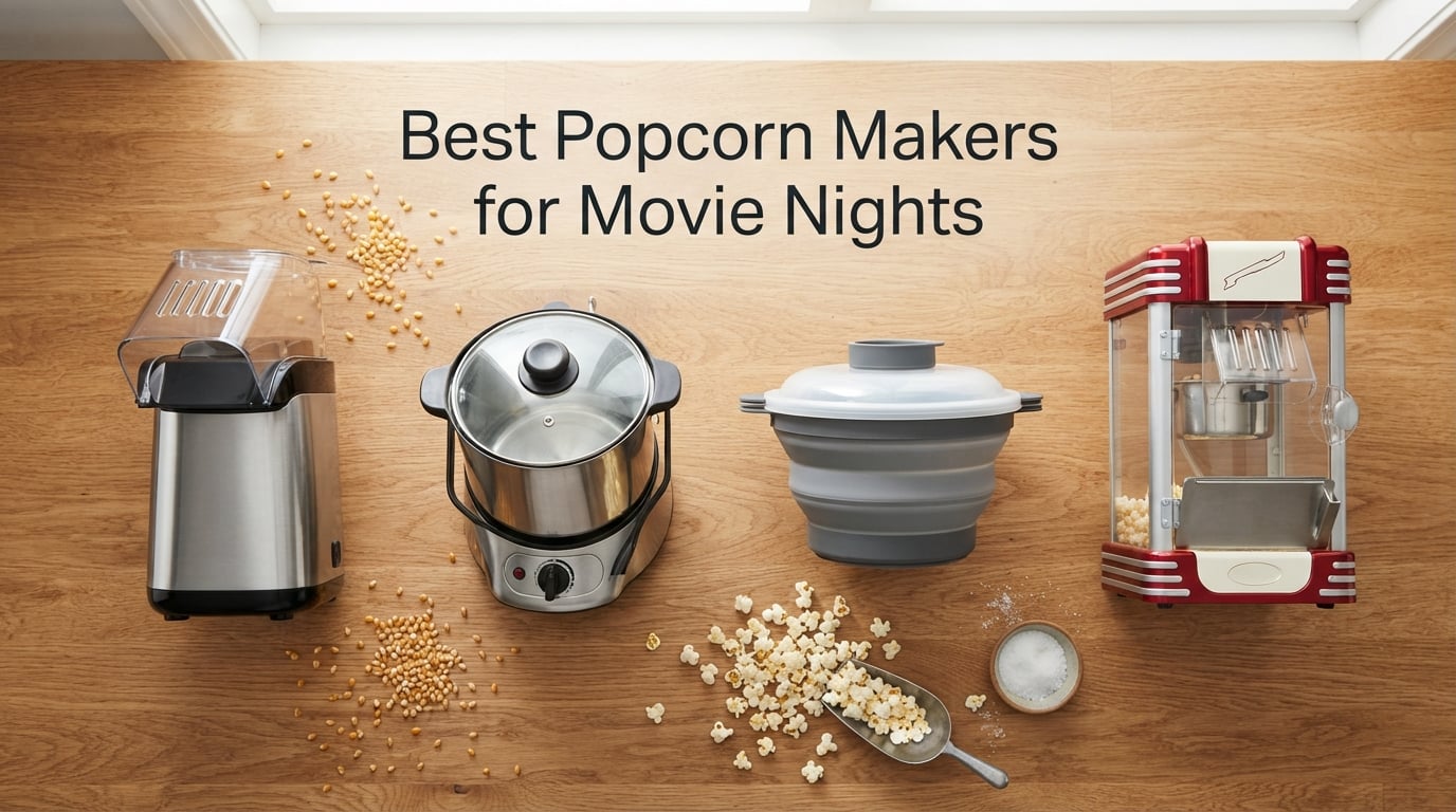 8 Best Popcorn Makers for Movie Nights (September 2026) Tested