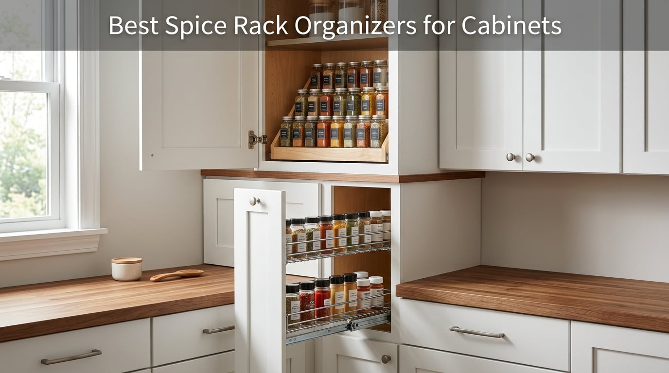Best Spice Rack Organizers for Cabinets