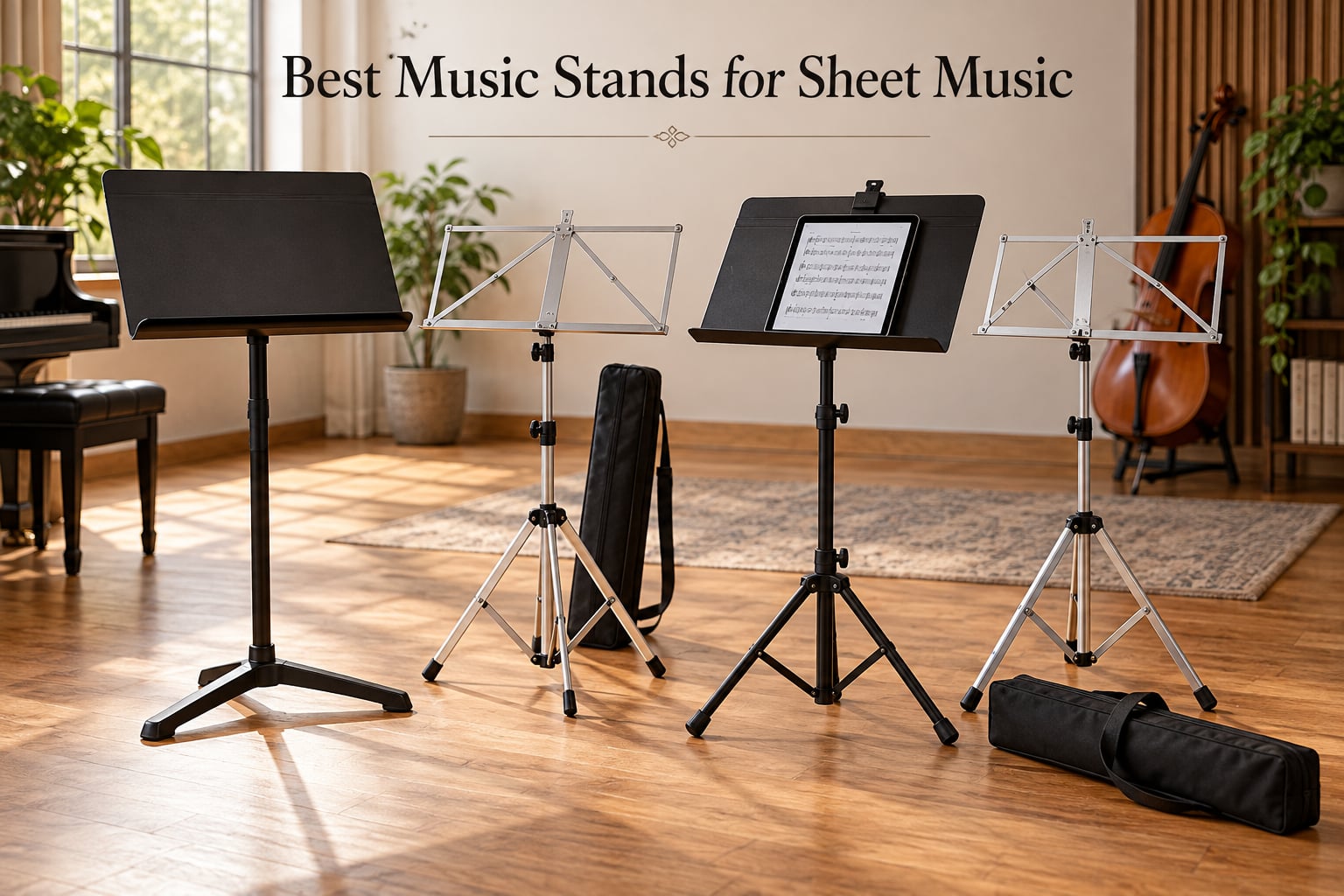 8 Best Music Stands for Sheet Music (October 2026)