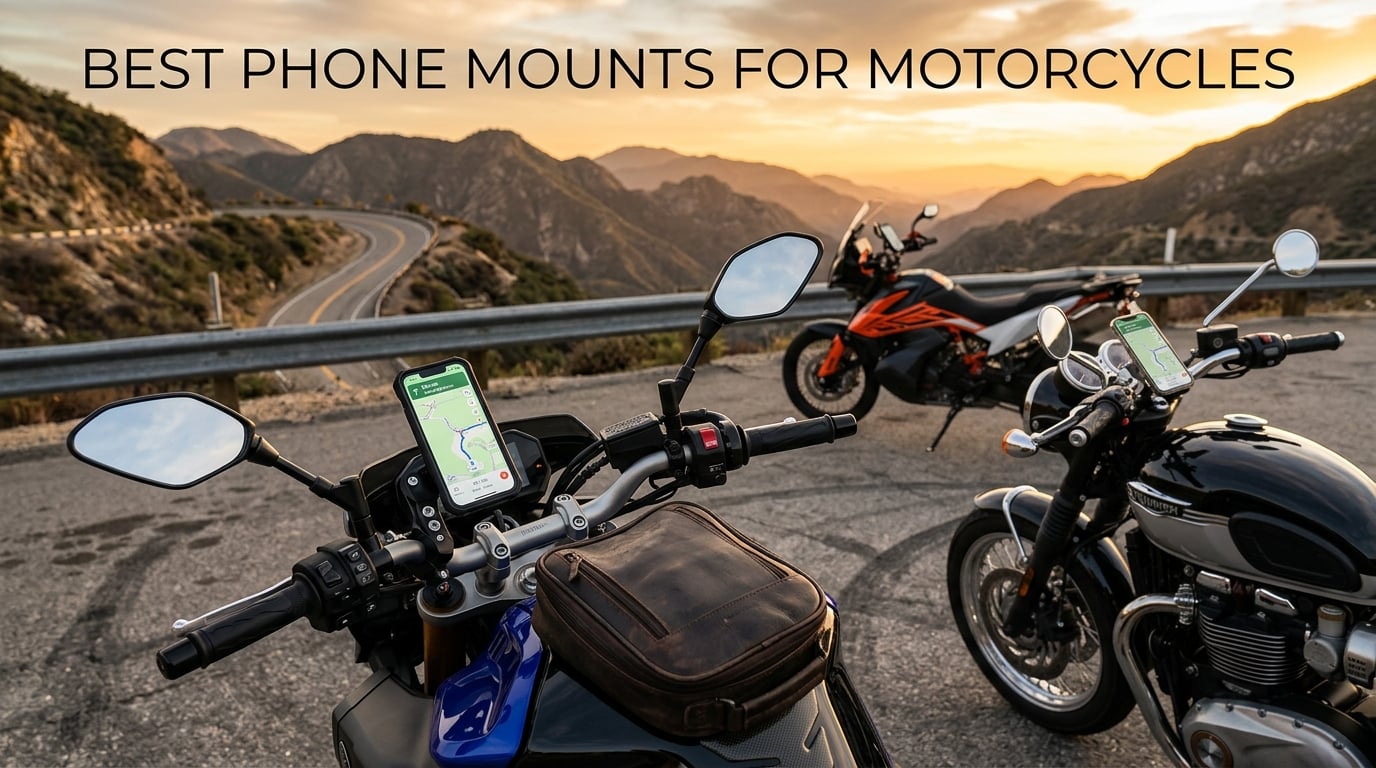 Best Phone Mounts for Motorcycles