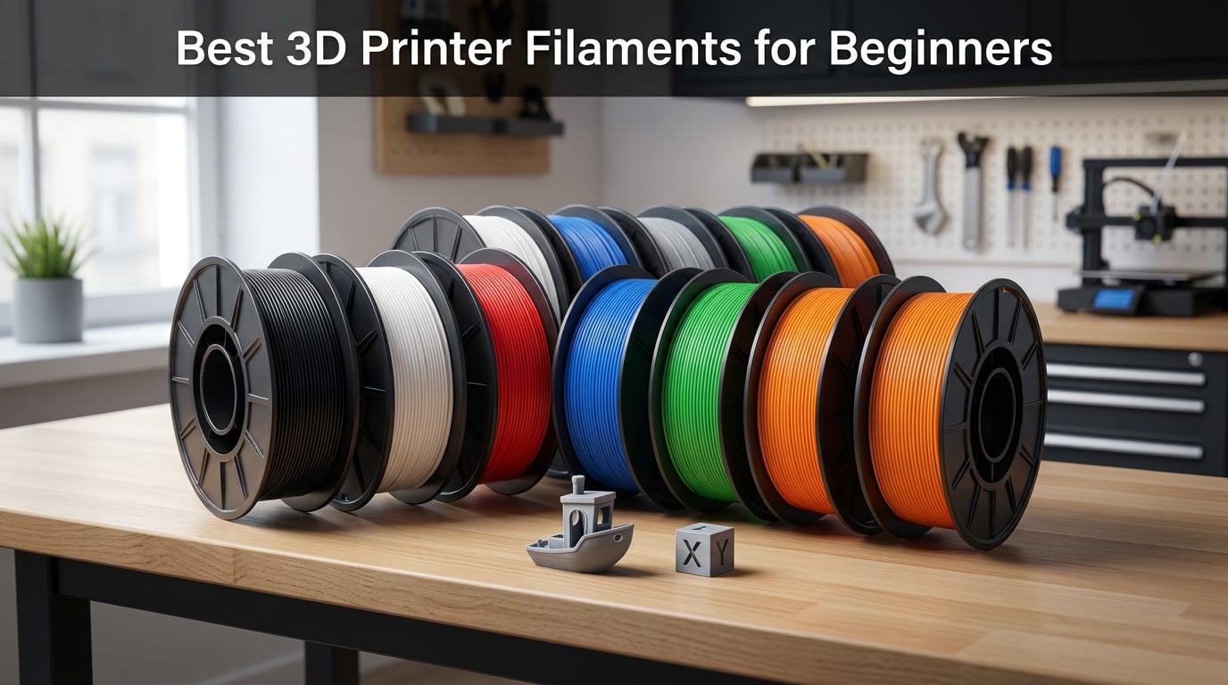 10 Best 3D Printer Filaments for Beginners (October 2026) Guide
